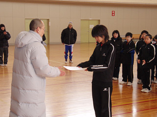 ５年生女子優勝者