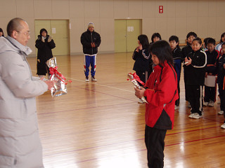 ５年生女子Ｂトーナメント優勝者